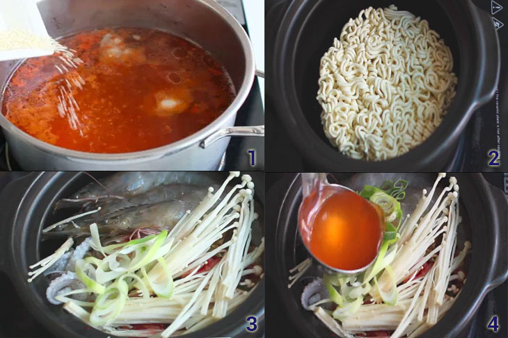 làm mì cay nhiều cấp độ 2