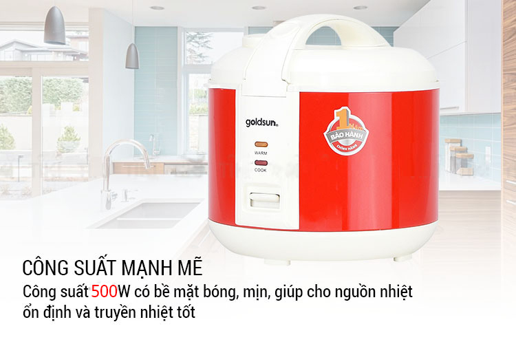 Nồi cơm điện Goldsun CB3202 (1,2 lít)
