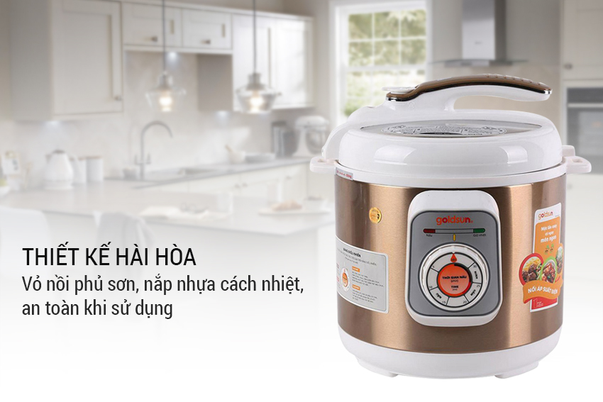 Nồi áp suất điện Goldsun EP-GHP60G