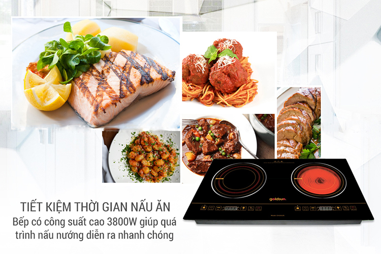 Bếp hồng ngoại - Từ đôi Goldsun CH-GYL05
