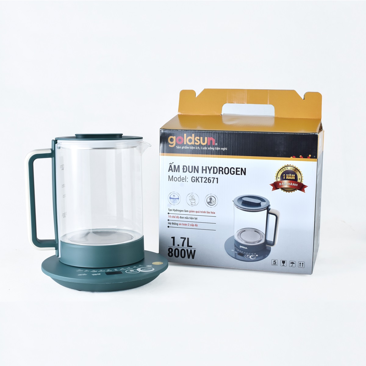 Ấm Hydrogen Goldsun GKT2671