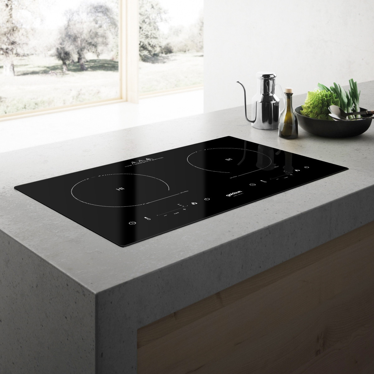 Bếp từ đôi Goldsun BB1201GT