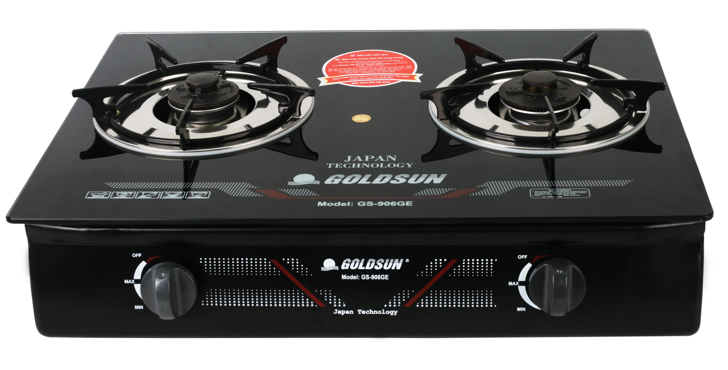 Bếp gas đôi để bàn Goldsun công nghệ NHẬT 906GE