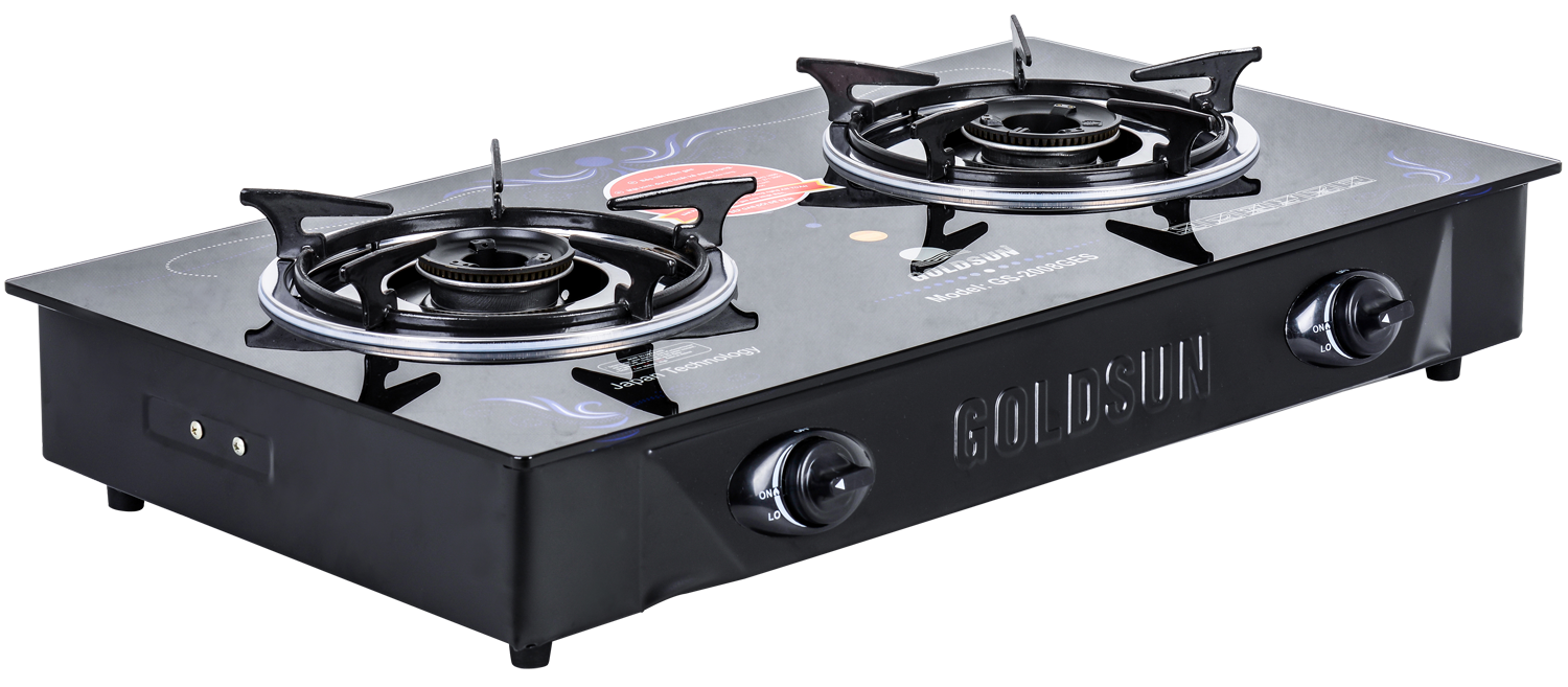 Bếp gas đôi để bàn Goldsun XU2008GES