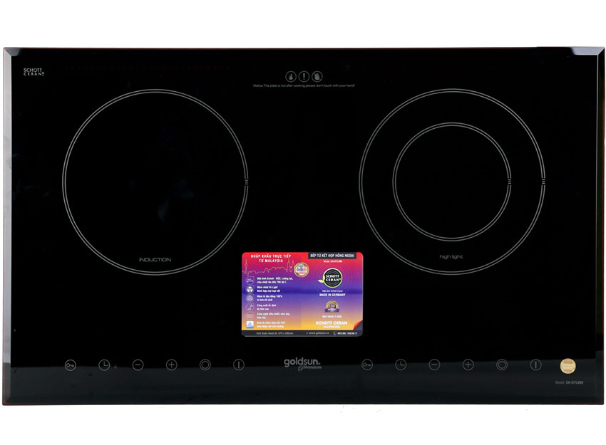 Bếp điện từ kết hợp hồng ngoại CH-GYL999