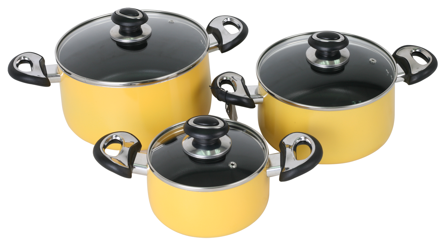 Bộ nồi nhôm chống dính Goldsun AE11-3106AG