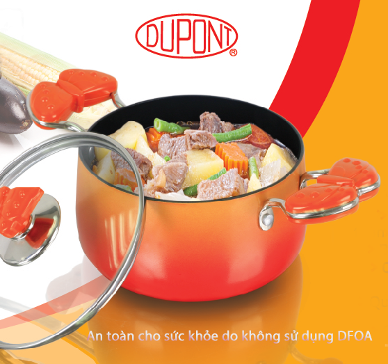 Bộ nồi nhôm Goldsun chống dính Chemours (Mỹ) CBX