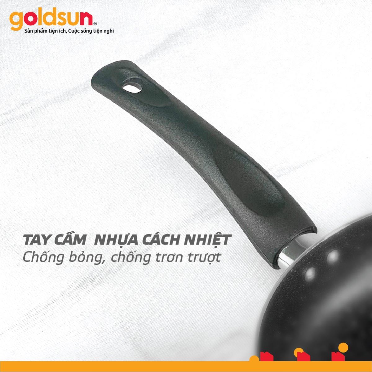 Chảo chống dính Goldsun GPA1200