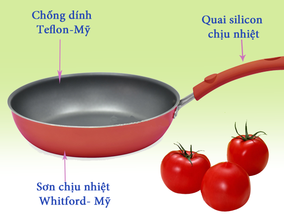 Chảo chống dính TEFLON-MỸ FP-YE226 xuất khẩu