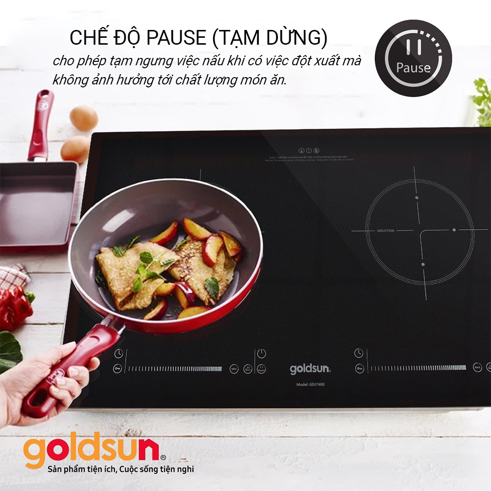 Bếp từ đôi Goldsun GDI7400