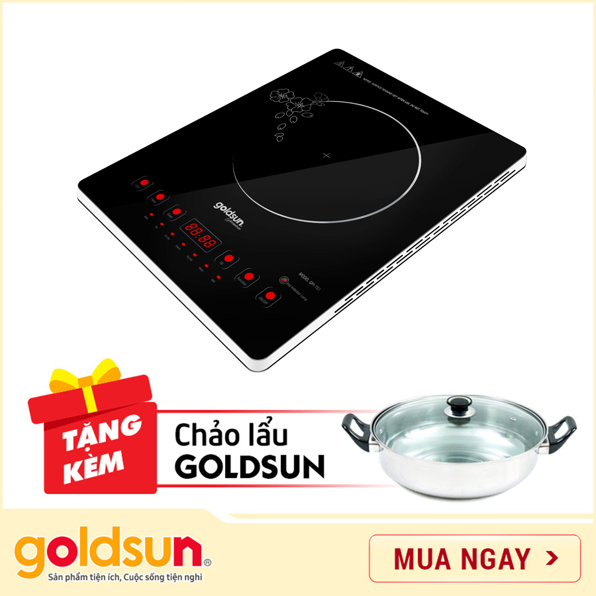 BẾP TỪ đơn GPI-T51