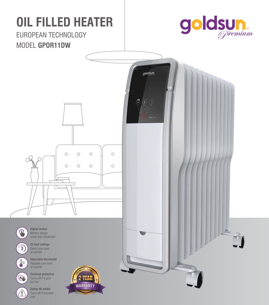 MÁY SƯỞI DẦU GOLDSUN GPOR11DW