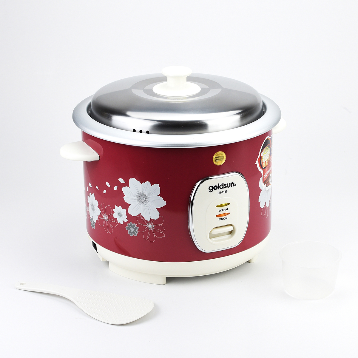 Nồi Cơm Điện Nắp Rời Goldsun GR-118C (1.8 Lít)