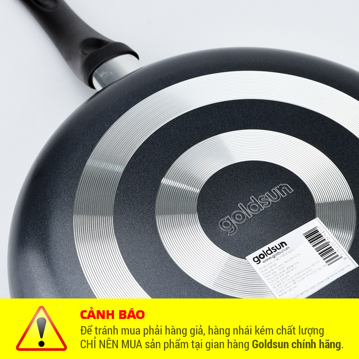 Chảo chống dính Goldsun FP-GSC628