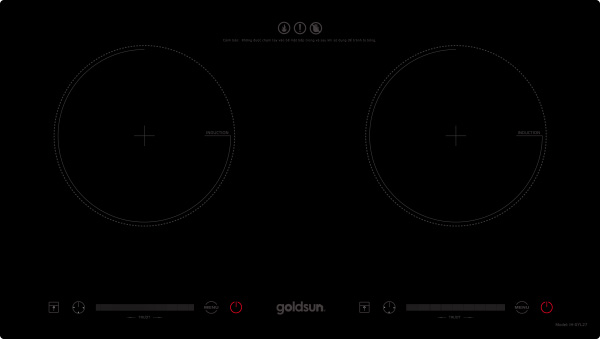 Bếp điện từ đôi Goldsun IH-GYL27