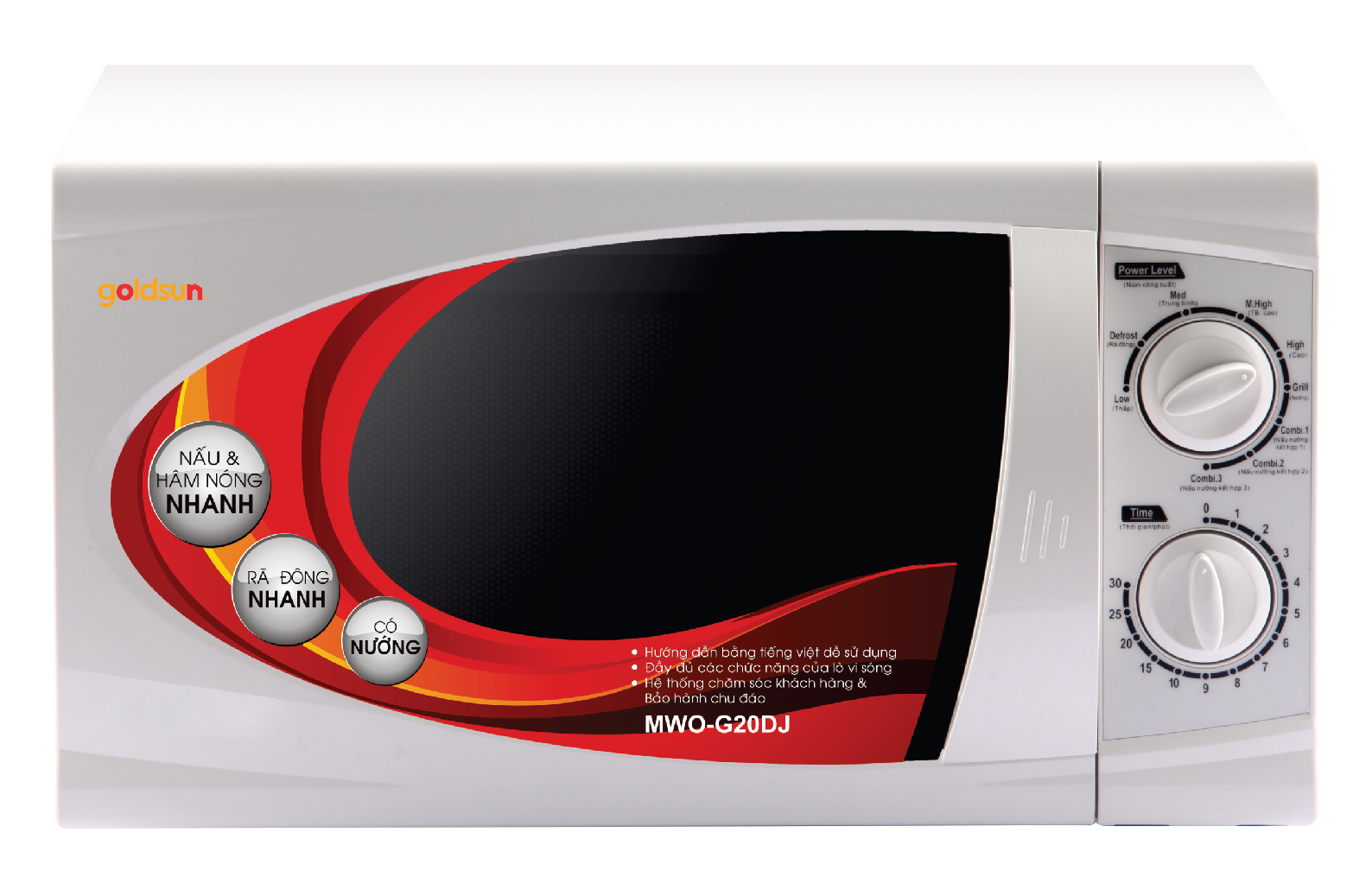 Lò vi sóng điều khiển cơ Goldsun G20DJ