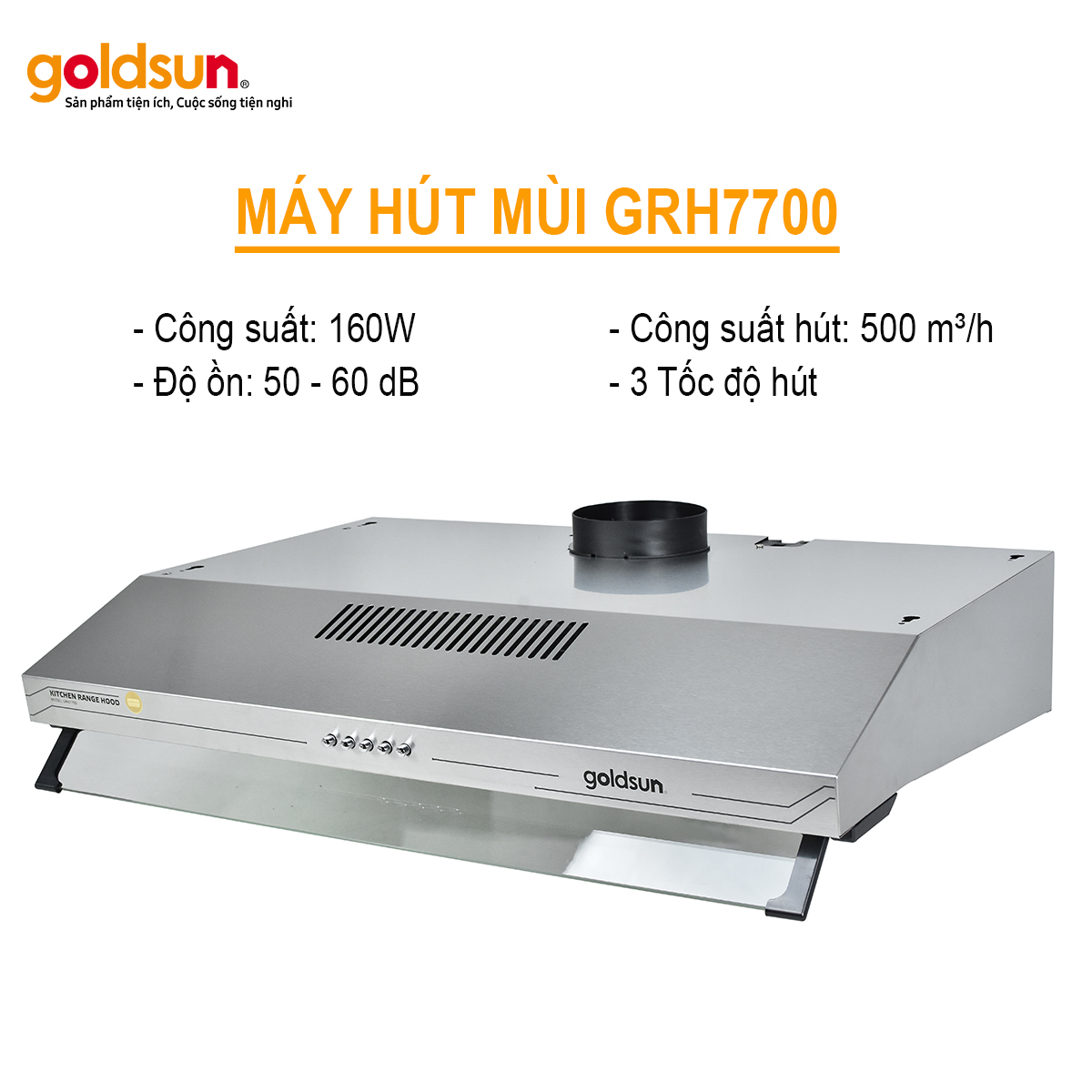 Máy hút mùi Goldsun GRH7700