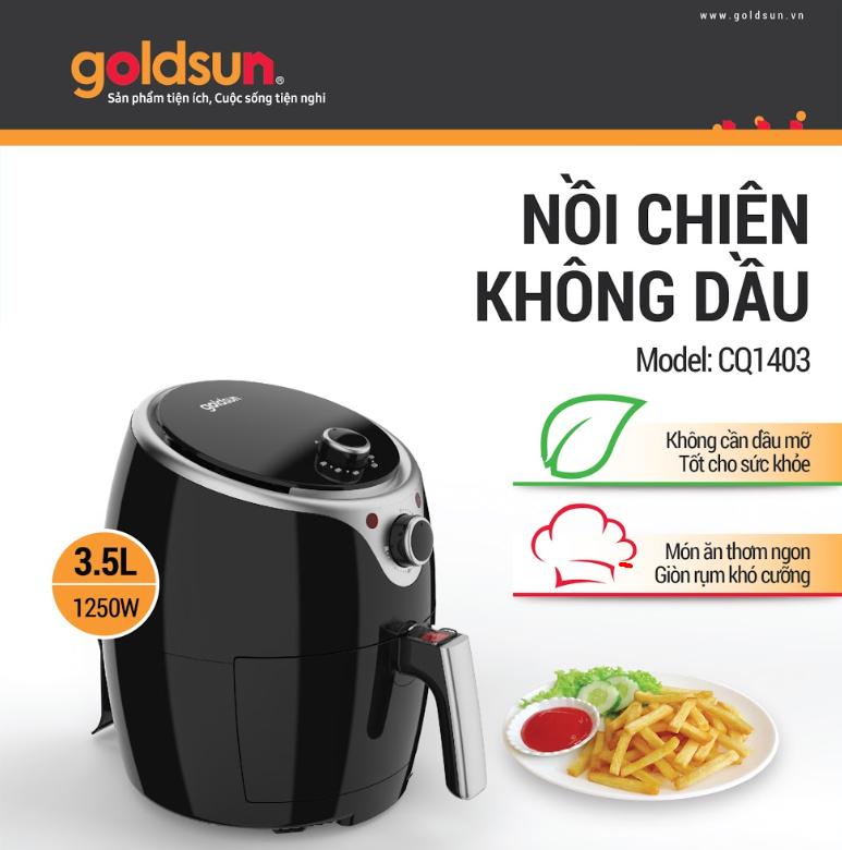 Nồi chiên không dầu điện tử CQ1403