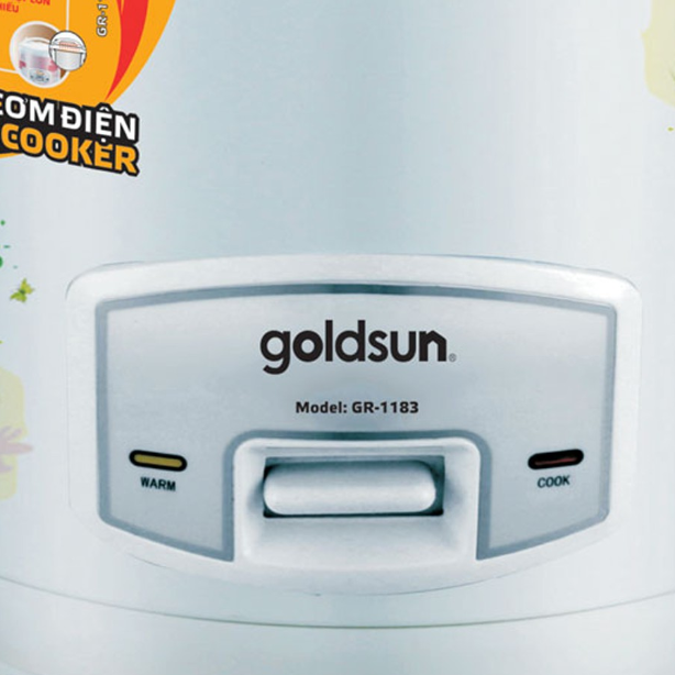 NỒI CƠM ĐIỆN CƠ 1.8L GOLDSUN GR-1183(W)