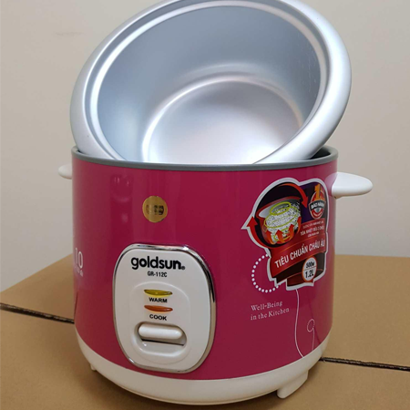 Nồi cơm điện Goldsun 1,2 lít GR-112C