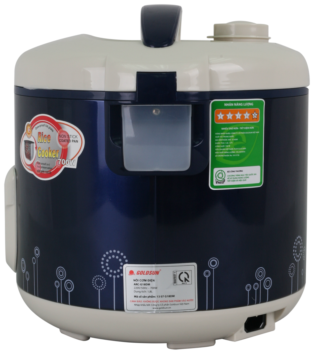 Nồi cơm điện Goldsun 1,8 lít ARC-G18DM