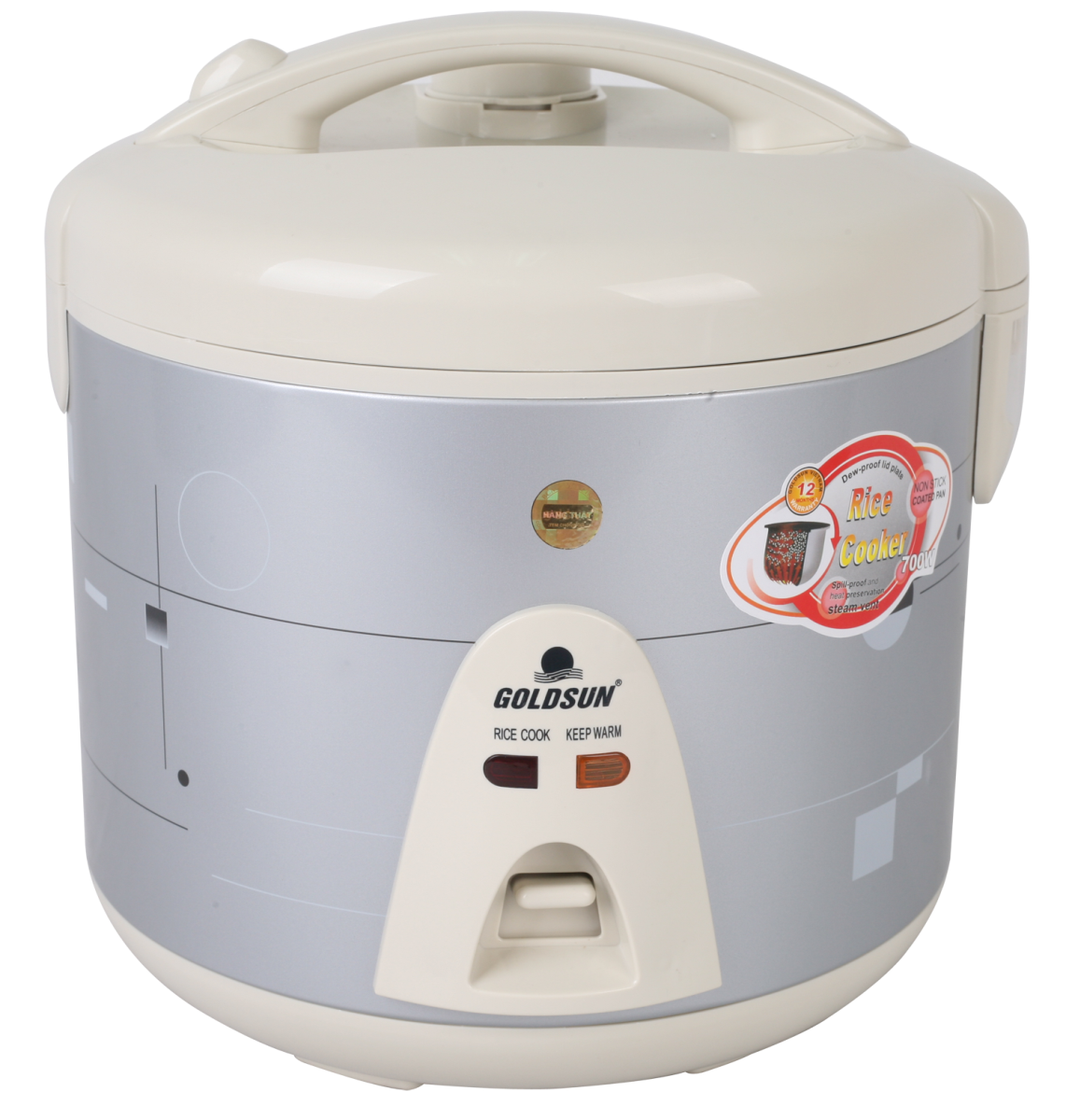 Nồi cơm điện Goldsun nắp gài 1,8 lít ARC-G18BS