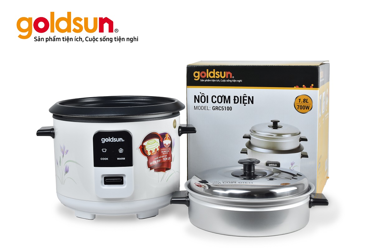 Nồi cơm điện nắp rời Goldsun GRC5100