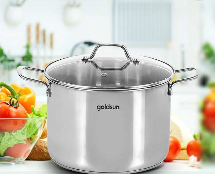 NỒI LUỘC GÀ INOX GOLDSUN GH27-F28SG