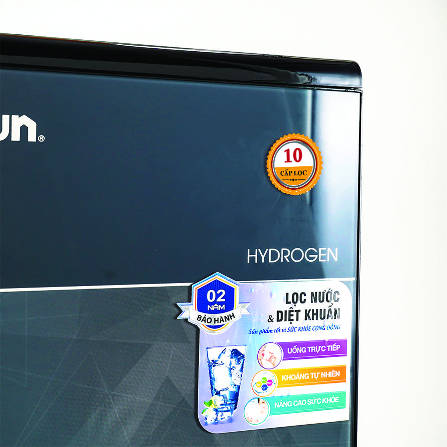Máy lọc nước goldsun Hydrogen 10 cấp có vỏ tủ - FA1703(X)