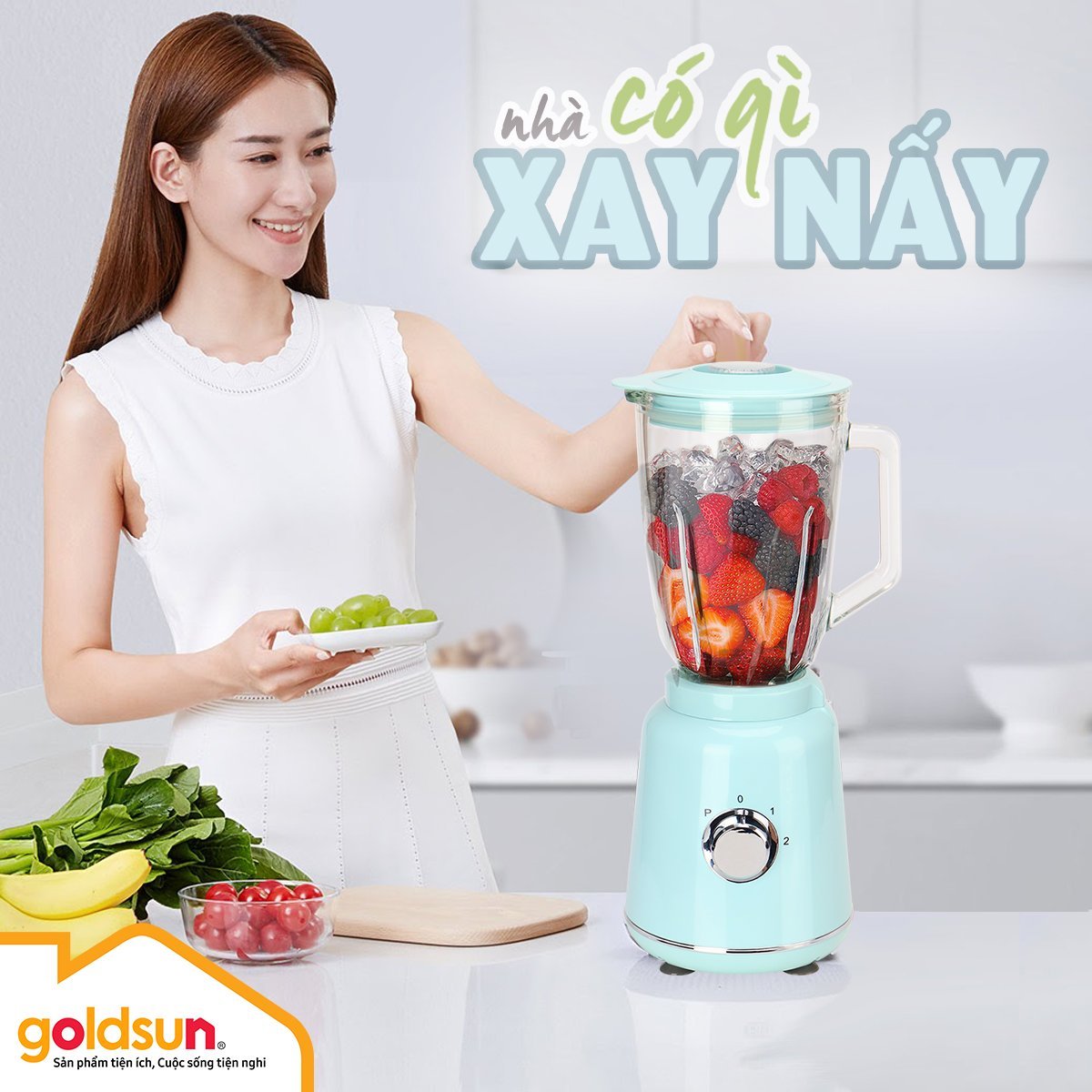 Máy xay sinh tố Goldsun GBL4141