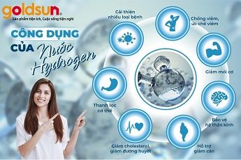 TÁC DỤNG CỦA NƯỚC HYDROGEN ĐỐI VỚI SỨC KHỎE