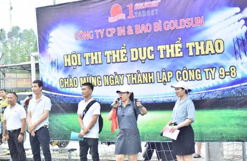 GOLDSUN TỔ CHỨC THÀNH CÔNG HỘI THAO KỶ NIỆM 28 NĂM THÀNH LẬP CÔNG TY