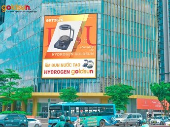 GOLDSUN XUẤT HIỆN TẠI BIỂN QUẢNG CÁO MÀN HÌNH LED LỚN NHẤT VIỆT NAM