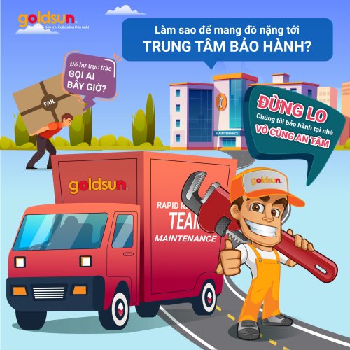 BẾP ĐIỆN TỪ GOLDSUN - ĐI ĐẦU TRONG BẢO HÀNH NGAY TẠI NHÀ
