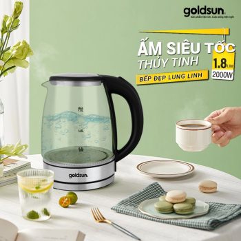 6 lý do vì sao nên mua bình đun siêu tốc của Goldsun