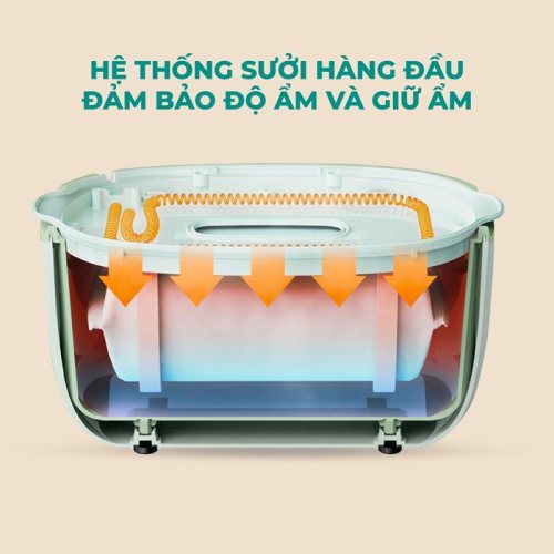 Máy làm ấm khăn ướt GCWW02MI