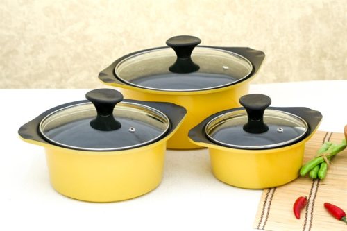 Bộ nồi nhôm đúc Goldsun AD02-3106AG