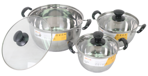 Bộ nồi inox bếp từ Goldsun GE21-3306SG*