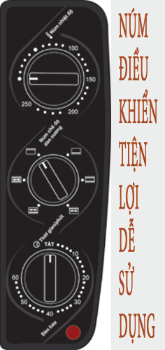 Lò nướng không khói Goldsun 30 lít ET-GTY300B