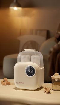 Máy hâm sữa đôi đa năng GCDW02BL