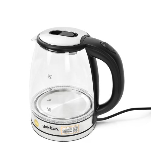 Ấm siêu tốc thủy tinh Goldsun GKT2607G 
