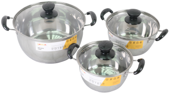 Bộ nồi inox bếp từ Goldsun GE21-3306SG*