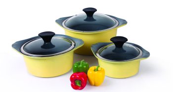 Bộ nồi gốm Goldsun công nghệ HÀN QUỐC KOREA STAR AD06-1