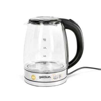 Ấm siêu tốc thủy tinh Goldsun GKT2607G 