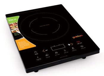 Bếp điện từ điều khiển điện tử Goldsun IH-GFY2038B (+chảo lẩu)