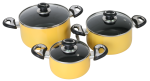 Bộ nồi nhôm chống dính Goldsun AE11-3106AG