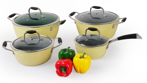 Bộ nồi nhôm Goldsun ROMA CHEF AH08-3