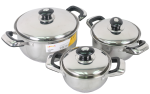 Bộ nồi inox Goldsun GE02-3306 SS
