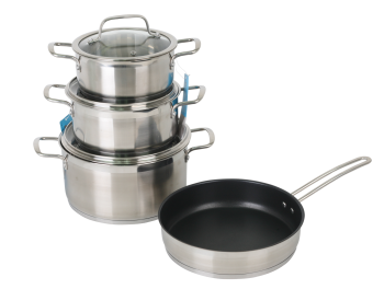 Bộ nồi inox xuất khẩu Yori GH01-4307SG(CD)