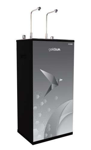 Máy lọc nước goldsun Silver Nóng - Nguội 9 cấp có vỏ tủ - FC1602(G)